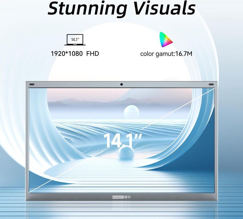 System Model: Ipason SmartBook P2X Processor: Intel(R) Celeron(R) — Digər notbuklar, Bakı (4)