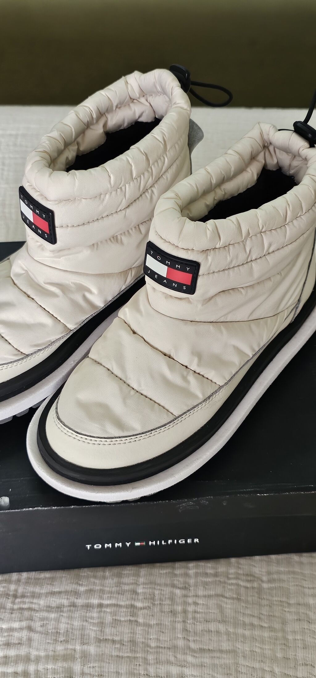 Tommy Jeans qadın/kişi uniseks qış botları razmer 34-35 - Rəng — Avam, Bakı (3)
