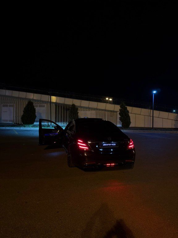 Mercedes S 63 AMG 4MATIC+, 4.0 L, 2018 il, 150 000 km — Avtomobillər, Bakı (6)