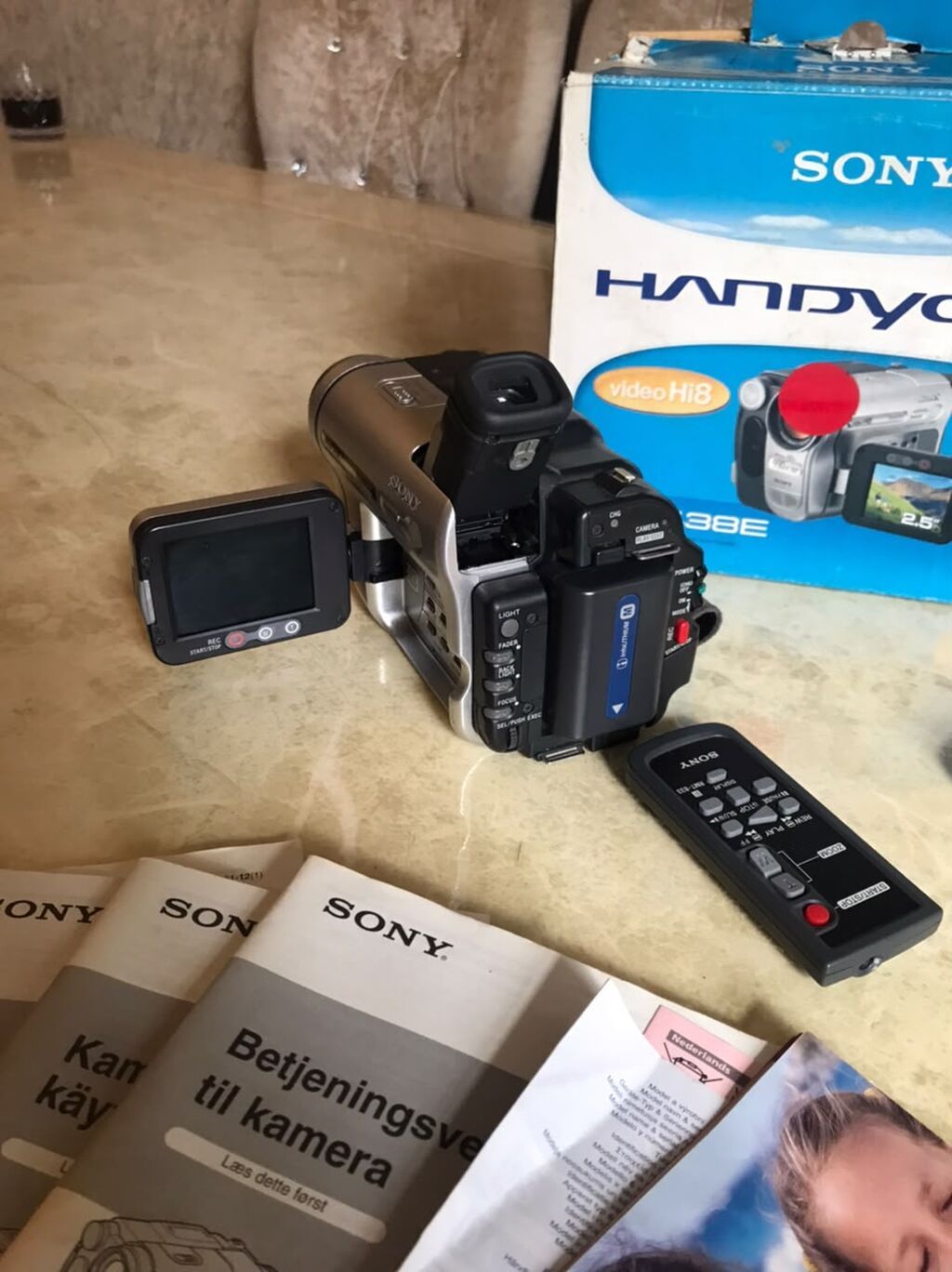 Sony Handycam video kamera – model DCR-TRV238E (Video Hi8, PAL) — Video kamera, Bakı (3)