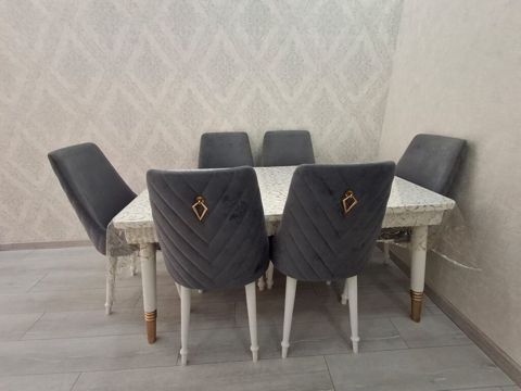 Masa dəsti satılır 550₼. heç bir problemi yoxdur.Ünvan Saray — Min bir xirdavat dunyasi — Mebel