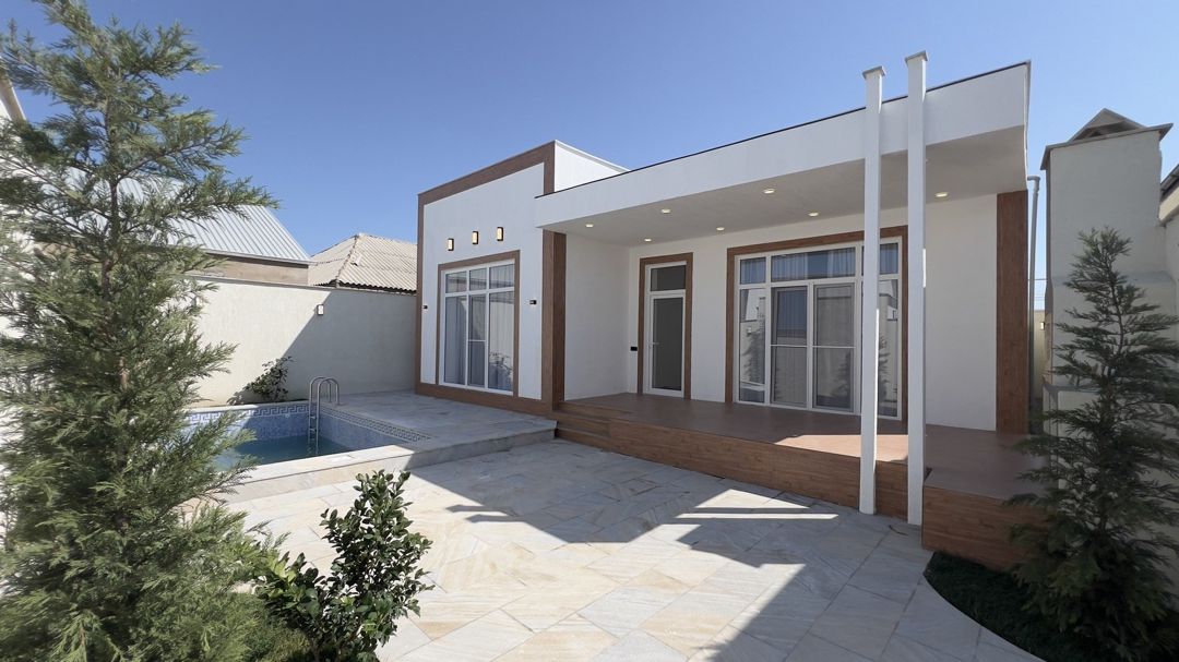 Satılır 4 otaqlı həyət evi/bağ evi 160 m² — Ev, villa, Bakı (3)