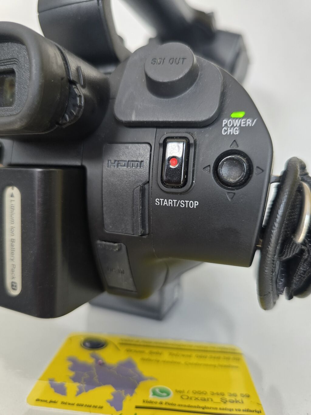 Sony Xdcam X70 peşəkar video kamera Üzərində 2 batareka adaptr və — Video kamera, Şəki (5)