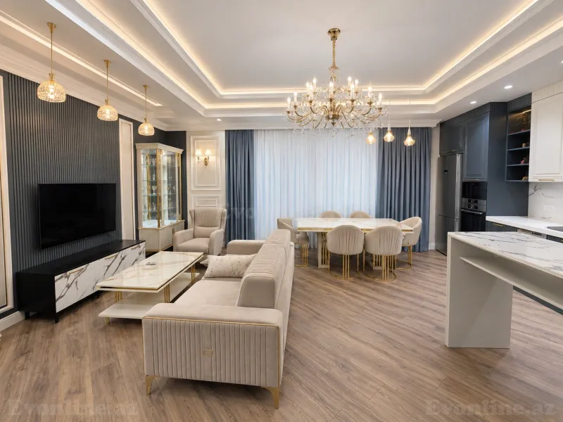 Kirayə verilir 3 otaqlı Mənzil Yeni tikili 120 m² Bakı, Xətai r., Ağ şəhər — Mənzil, Bakı (2)