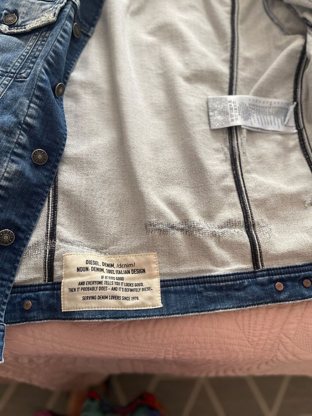 Məhsul: Diesel cins gödəkçə - Brend: Diesel - Material: 100% denim — Kurtkalar, Bakı (3)