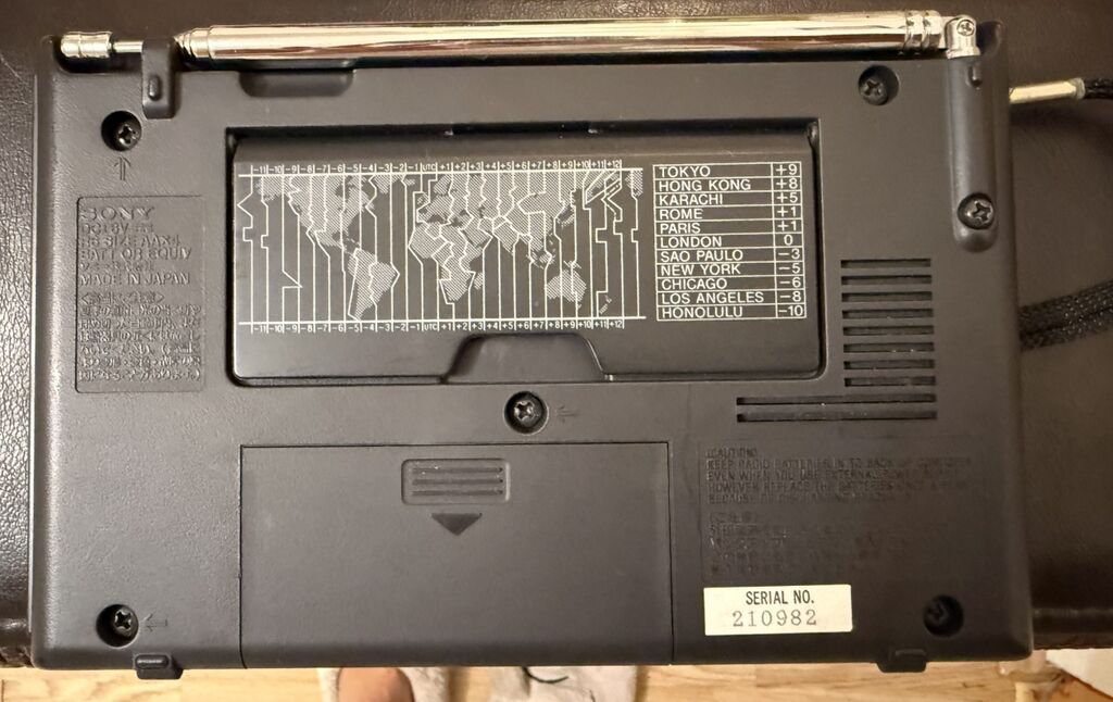 Sony ICF-SW7600GR portativ çoxzolaqlı radioqəbuledici. Saat — Digər, Digah (2)