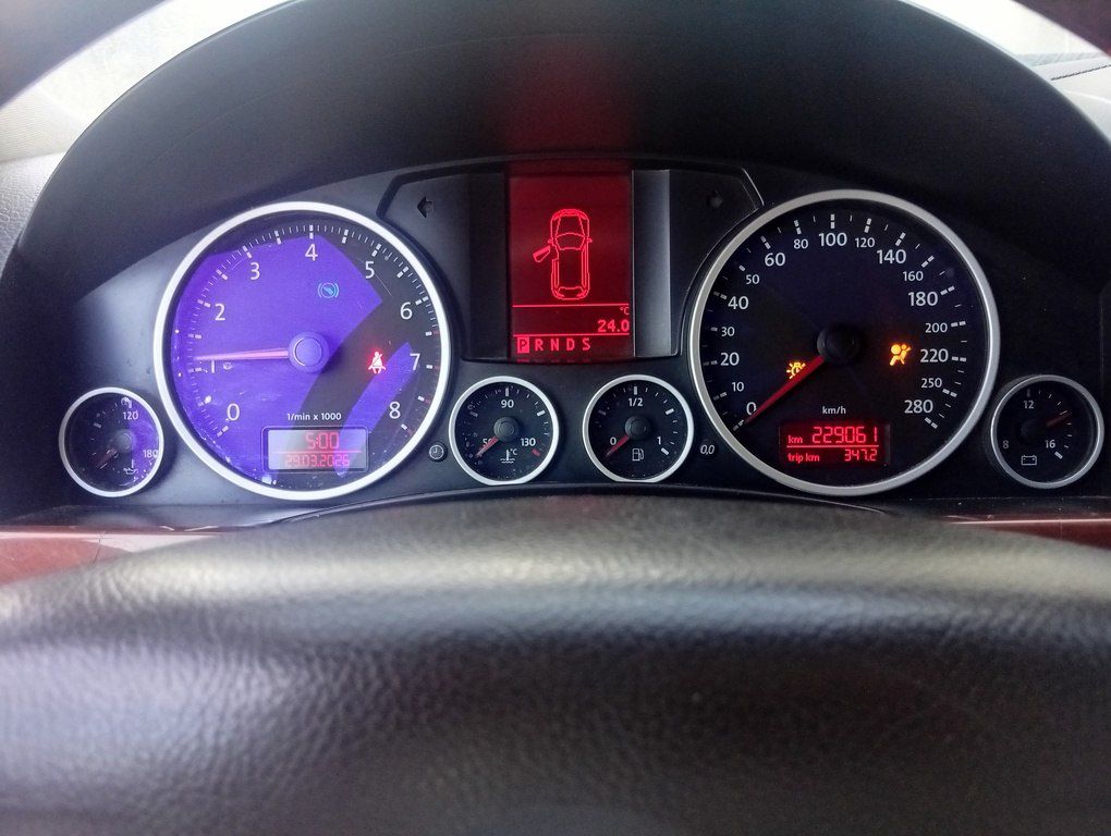 Volkswagen Touareg, 3.6 L, 2007 il, 229 600 km 90-UZ-404 — Avtomobillər, Bakı (5)
