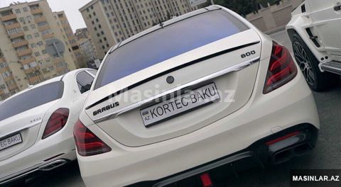 Mercedes S class Brabus Long Wedding, 2021 il — Bakı