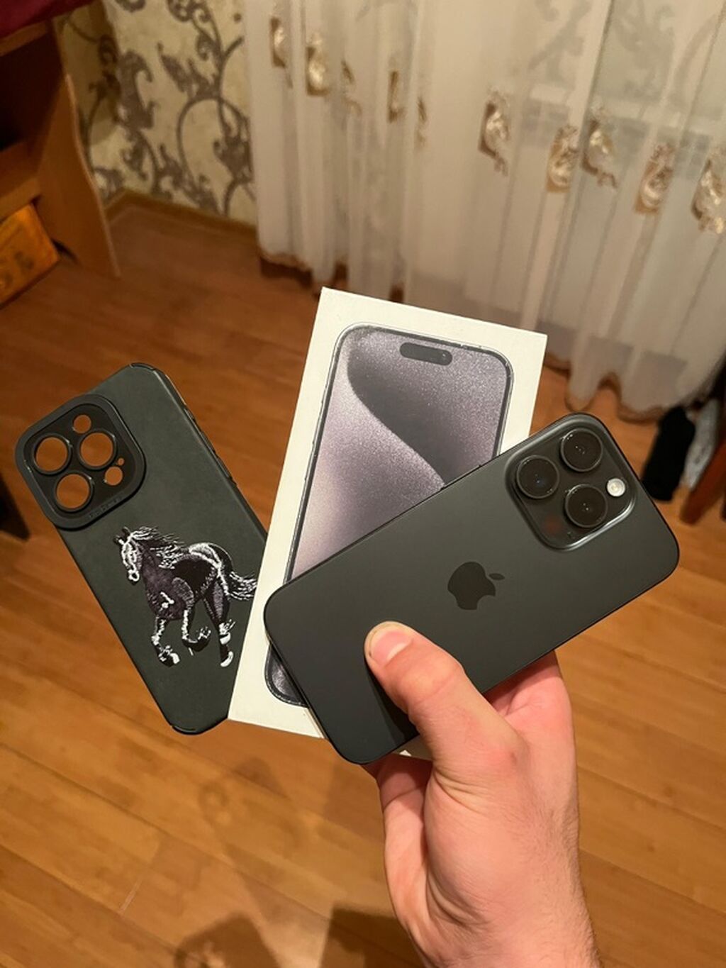 IPhone 15 Pro, 256 GB, Black Titanium, Face ID — Apple iPhone, Bakı (3)