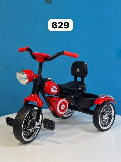 Uşaqlar üçün üçtəkərli velosipedi, qırmızı, 629 — Bakı