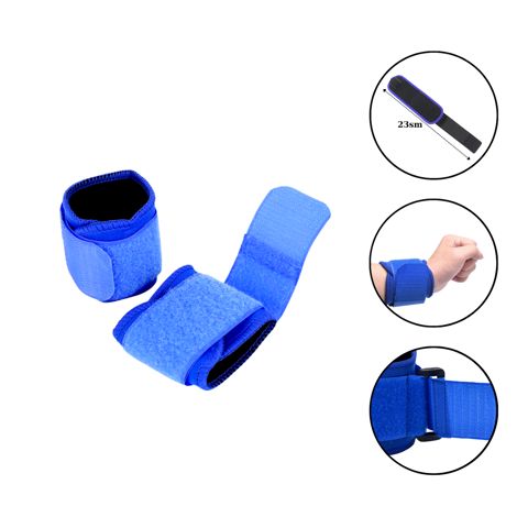 Bilək üçün support Chaoba 1924, polyester, 23 sm, göy — Bakı