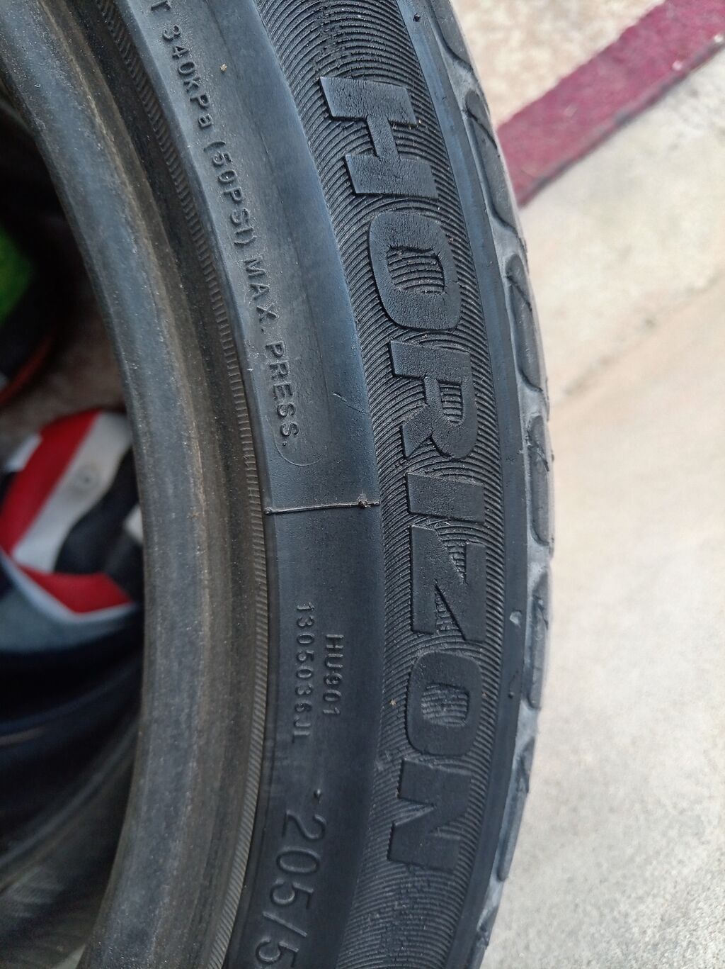 Dunlop 1 ədəd qiymət 50 azn. Ölcü 205.50 17 idial vəziyyətdə hec — Şinlər, Bakı (6)