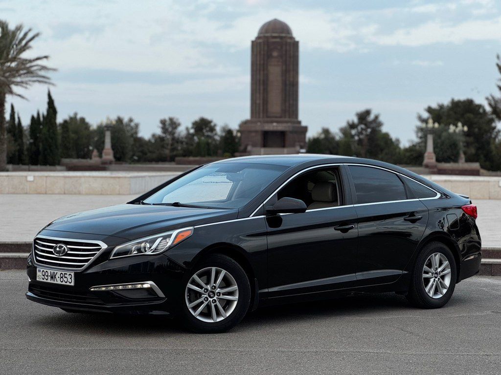 Hyundai Sonata, 2.4 L, 2015 il, 88 300 km 99-MK-853 — Avtomobillər, Gəncə (3)