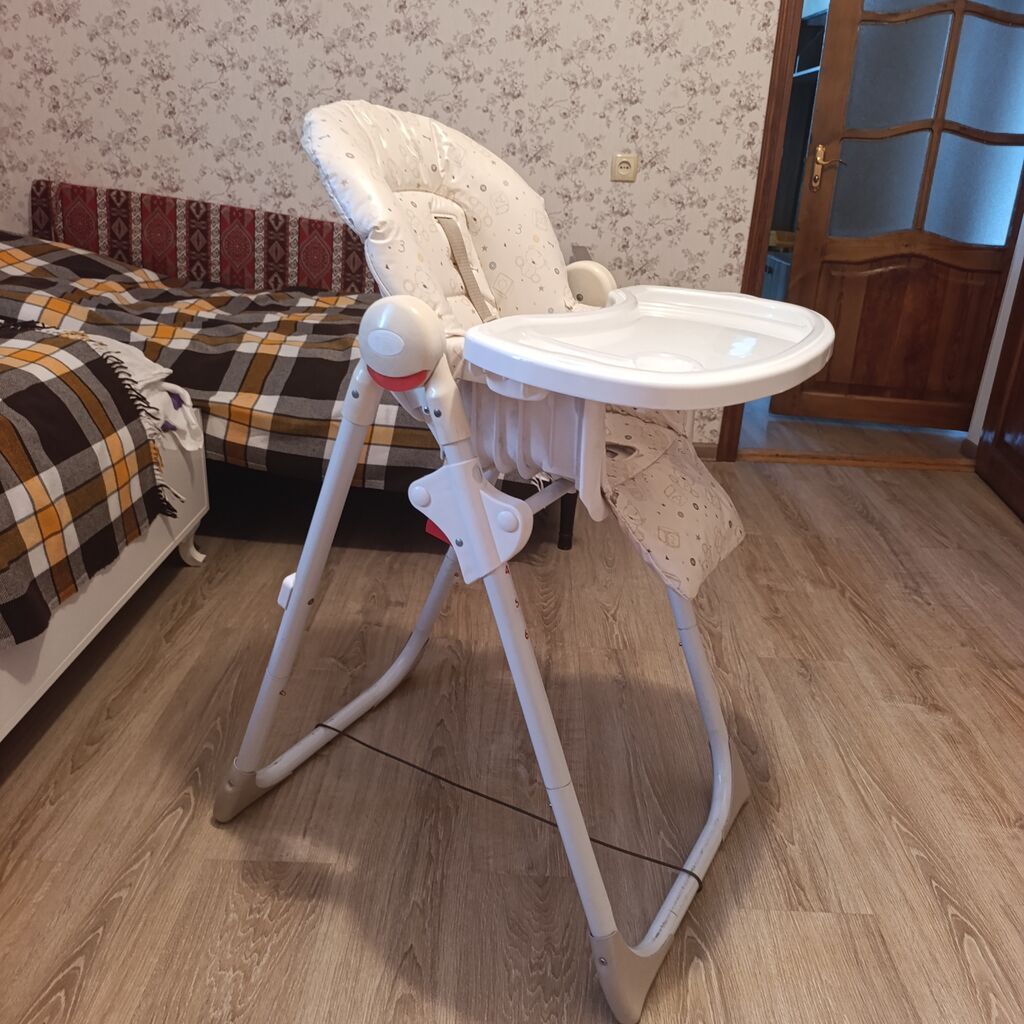 Uşaq yemək stolu və yüksək oturacaq - Rahat, yumşaq yastıqlı oturacaq — Qidalandırma stulları, Digah (3)