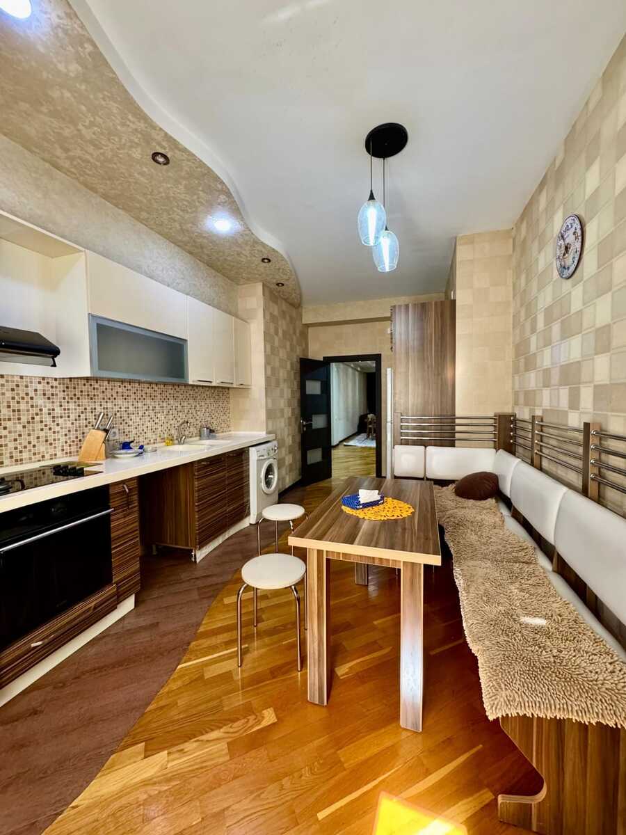İcarəyə verilir 3 otaqlı yeni tikili 120 m² — Mənzil, Bakı (6)