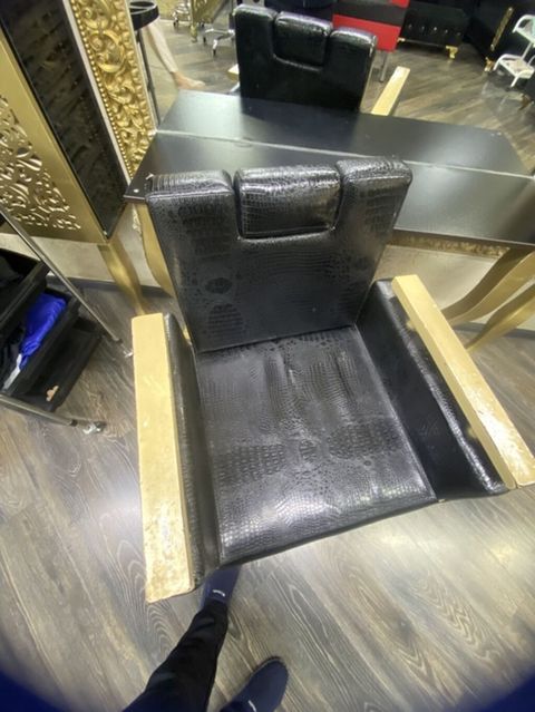 Gözəllik salonu üçün peşəkar kreslo və servis arabası - Kreslo: salon — Bakı