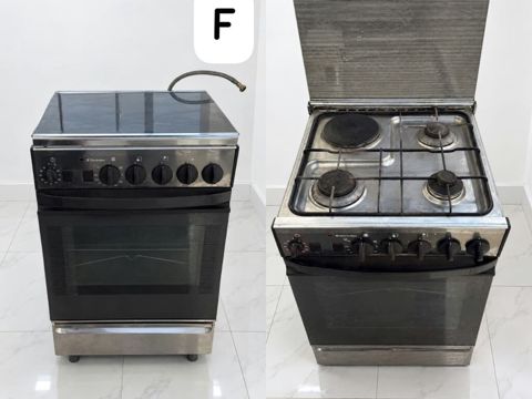Electrolux qaz sobası – 170 manat - Model: Electrolux kombinə edilmiş — Bakı