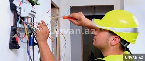 Elektrik işlərinin görülməsi — Bakı