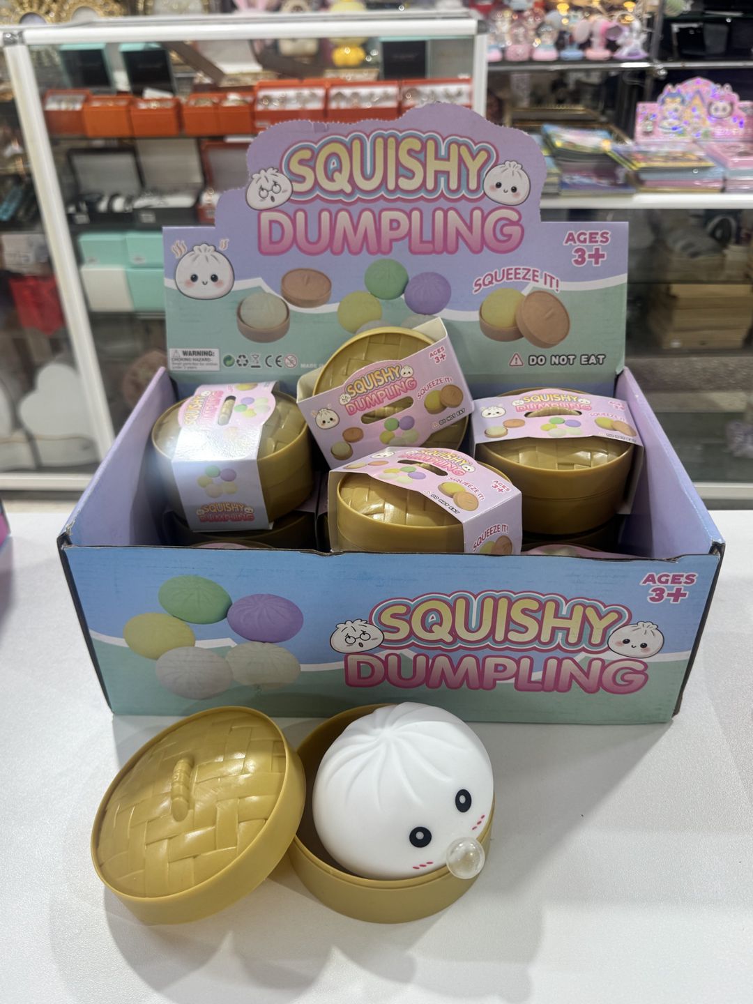 Fiqur-sürpriz Bunee Squishy, ağ, rezin, 10 sm — Yumşaq oyuncaqlar, Bakı (3)