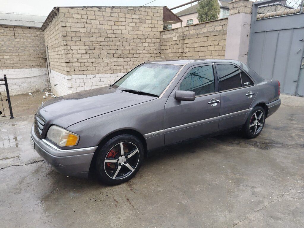 Mercedes C 180, 1.8 L, 1995 il, 235 142 km 90-CK-756 — Avtomobillər, Bakı (2)