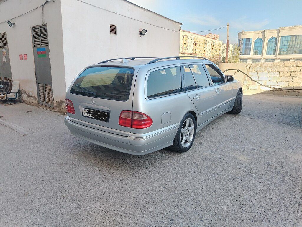 Mercedes E 240, 2.4 L, 2000 il, 369 321 km — Avtomobillər, Bakı (2)