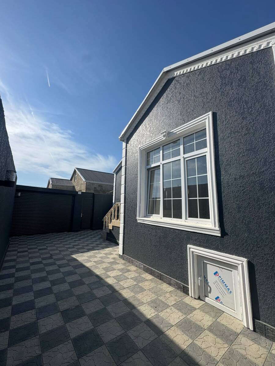 Satılır 3 otaqlı həyət evi/bağ evi 75 m² — Ev, villa, Bakı (3)