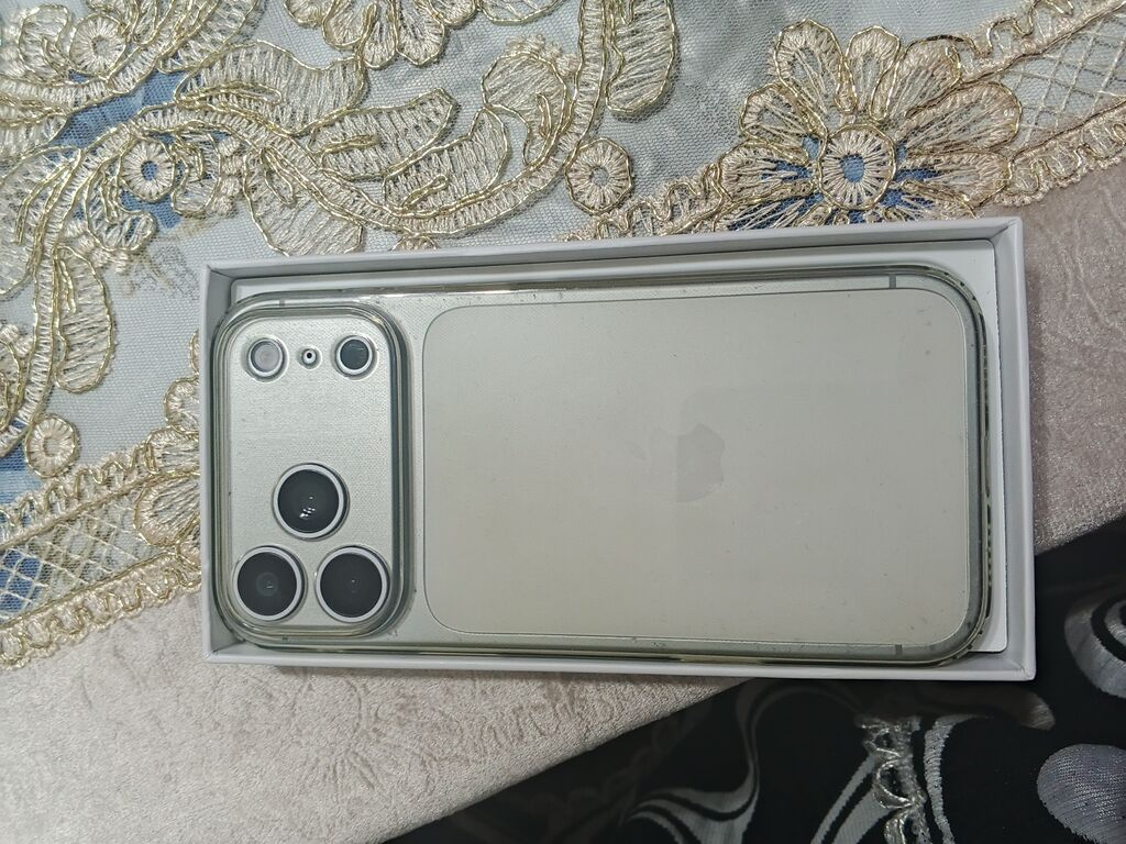 IPhone 17 Pro Max, Gümüşü, Face ID — Apple iPhone, Bakı (4)