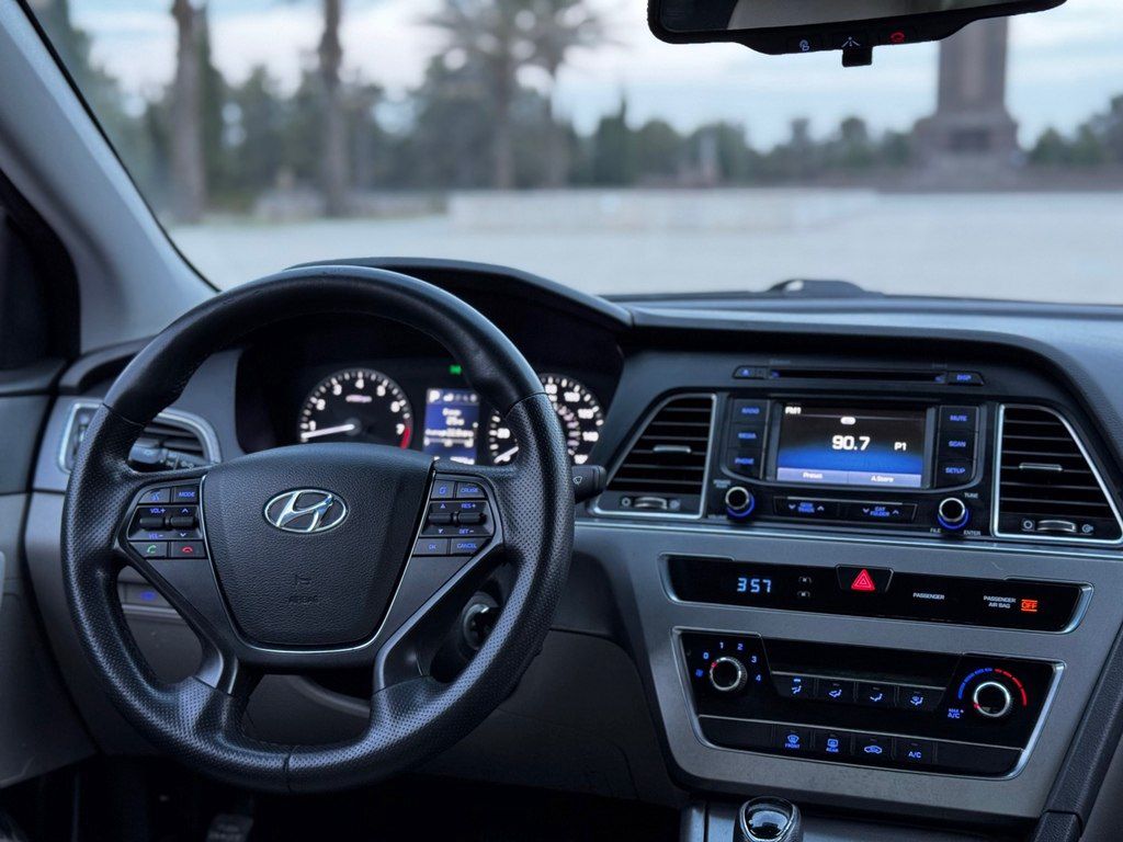Hyundai Sonata, 2.4 L, 2015 il, 88 300 km 99-MK-853 — Avtomobillər, Gəncə (10)