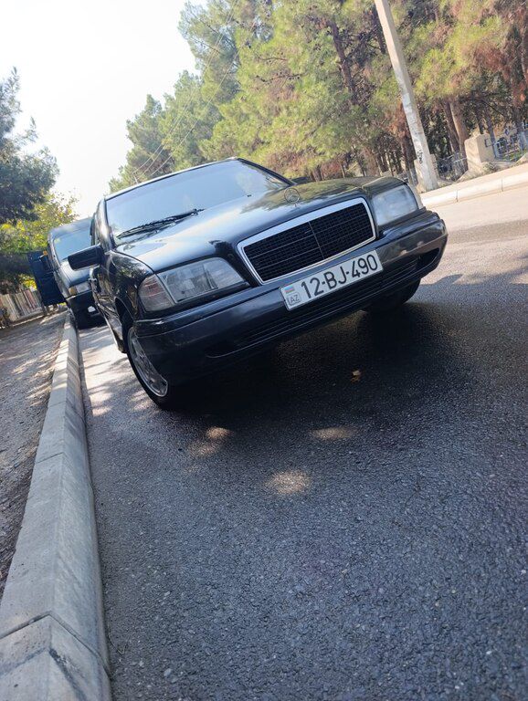 Mercedes C 180, 1.8 L, 1994 il, 356 332 km 12-BJ-490 — Avtomobillər, Mingəçevir (12)