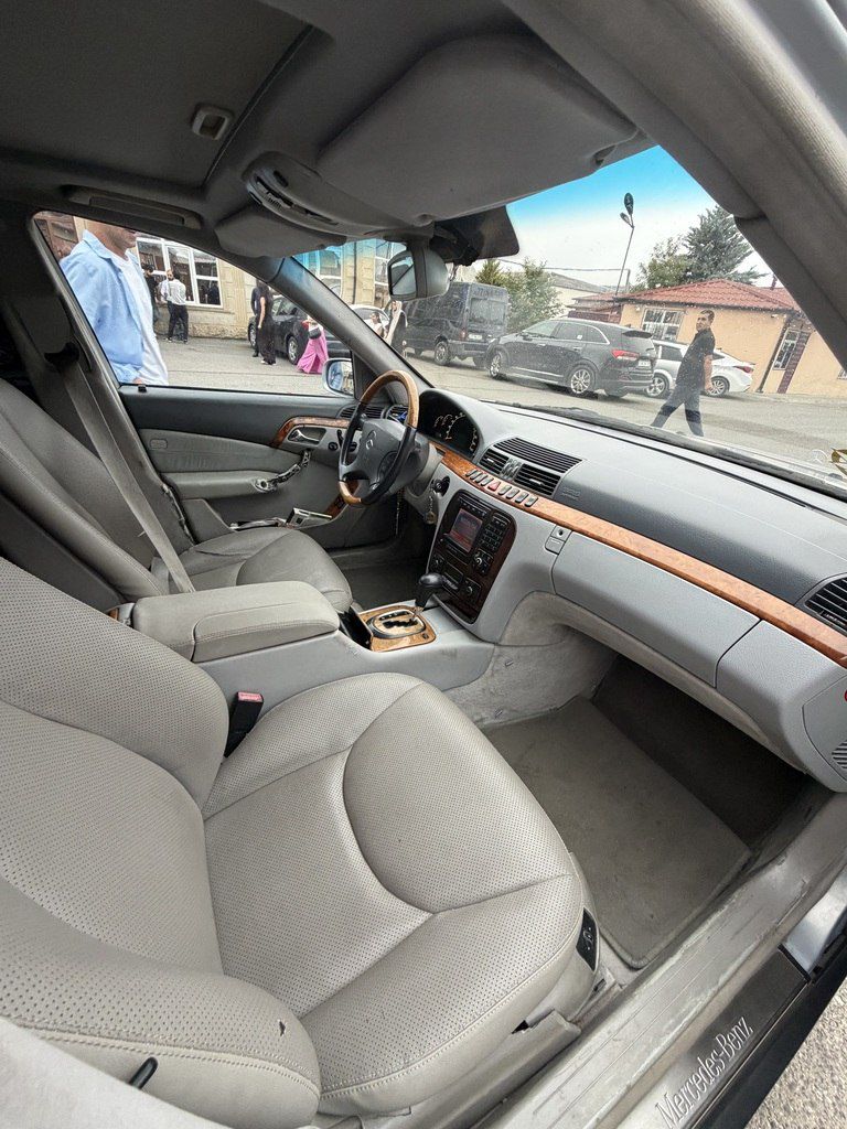 Mercedes S 320, 3.2 L, 1999 il, 298 542 km 77-EA-356 — Avtomobillər, Quba (7)