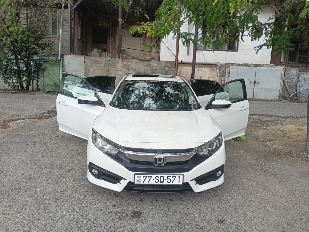 Honda Civic, 1.5 L, 2016 il, 215 000 km 77-SQ-571 — Avtomobillər, Bakı