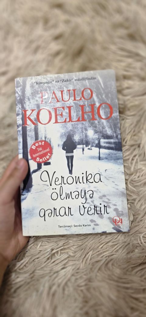 Məhsul: Kitab – “Veronika ölməyə qərar verir” Müəllif: Paulo Koelho — Bakı