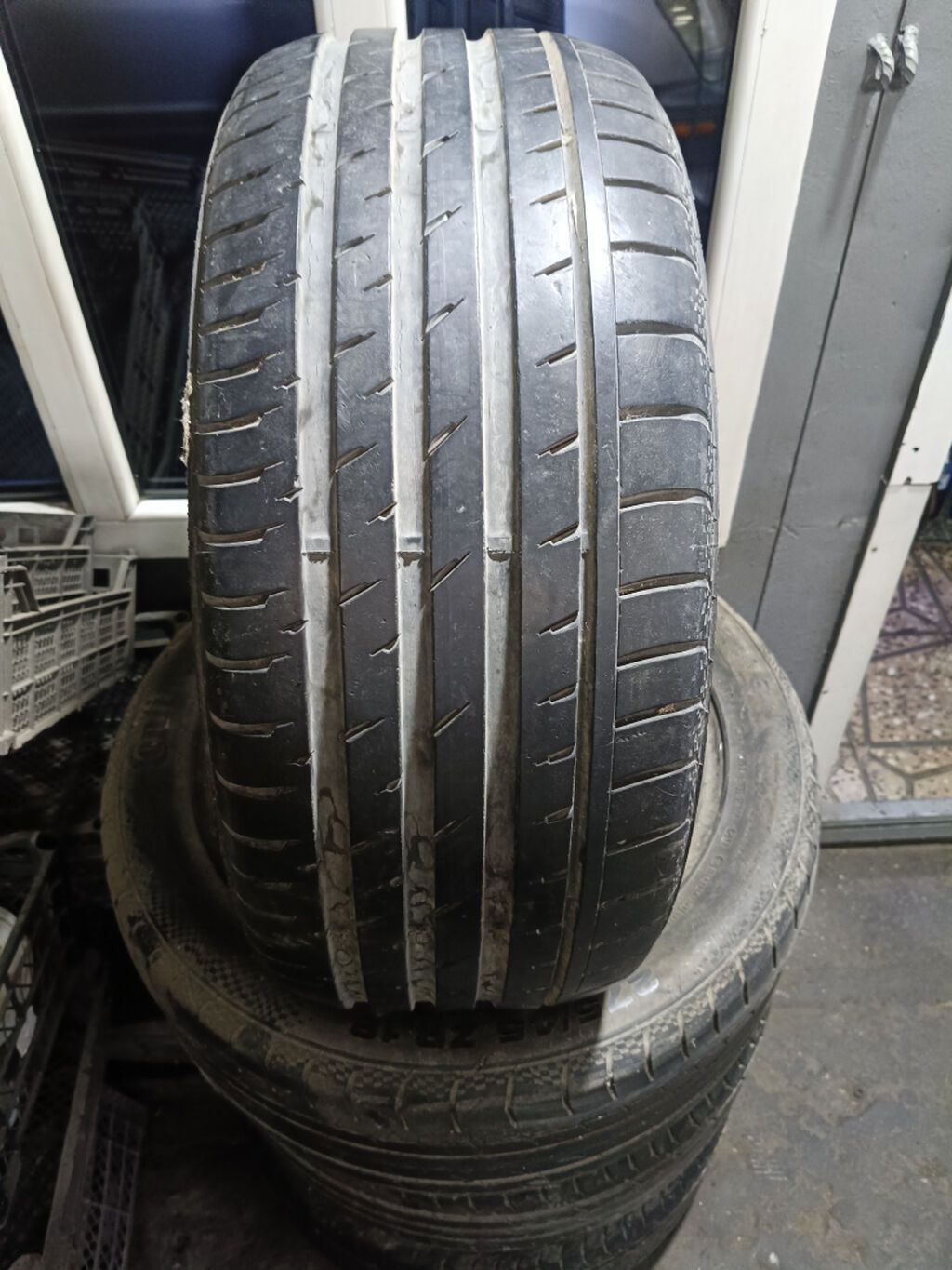 Tekerler 4 eded problemsiz 255 45 18 qabag 275 45 18 arxa uvan vasmoy — Şinlər, Bakı (2)