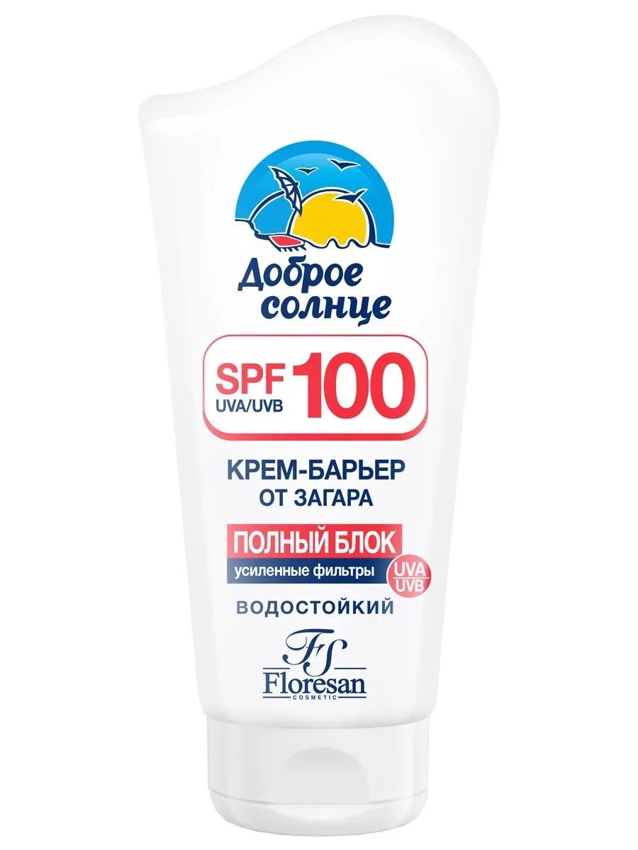 Günəşdən qoruyucu krem Floresan Cosmetics Доброе Солнце SPF100 125 ml — Mallar, Bakı