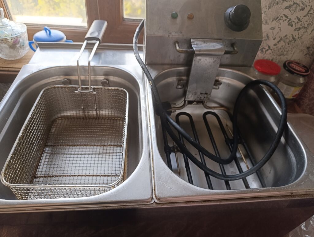 Fritoz 4-5 l, İşlənmiş, Ünvandan götürmə — Frilyör, Sumqayıt (3)