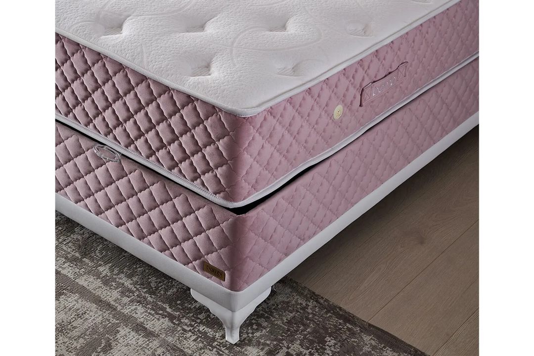 Ortopedik döşək Pinky, ağ/çəhrayı, 200x100x29 sm — Mallar, Bakı (2)