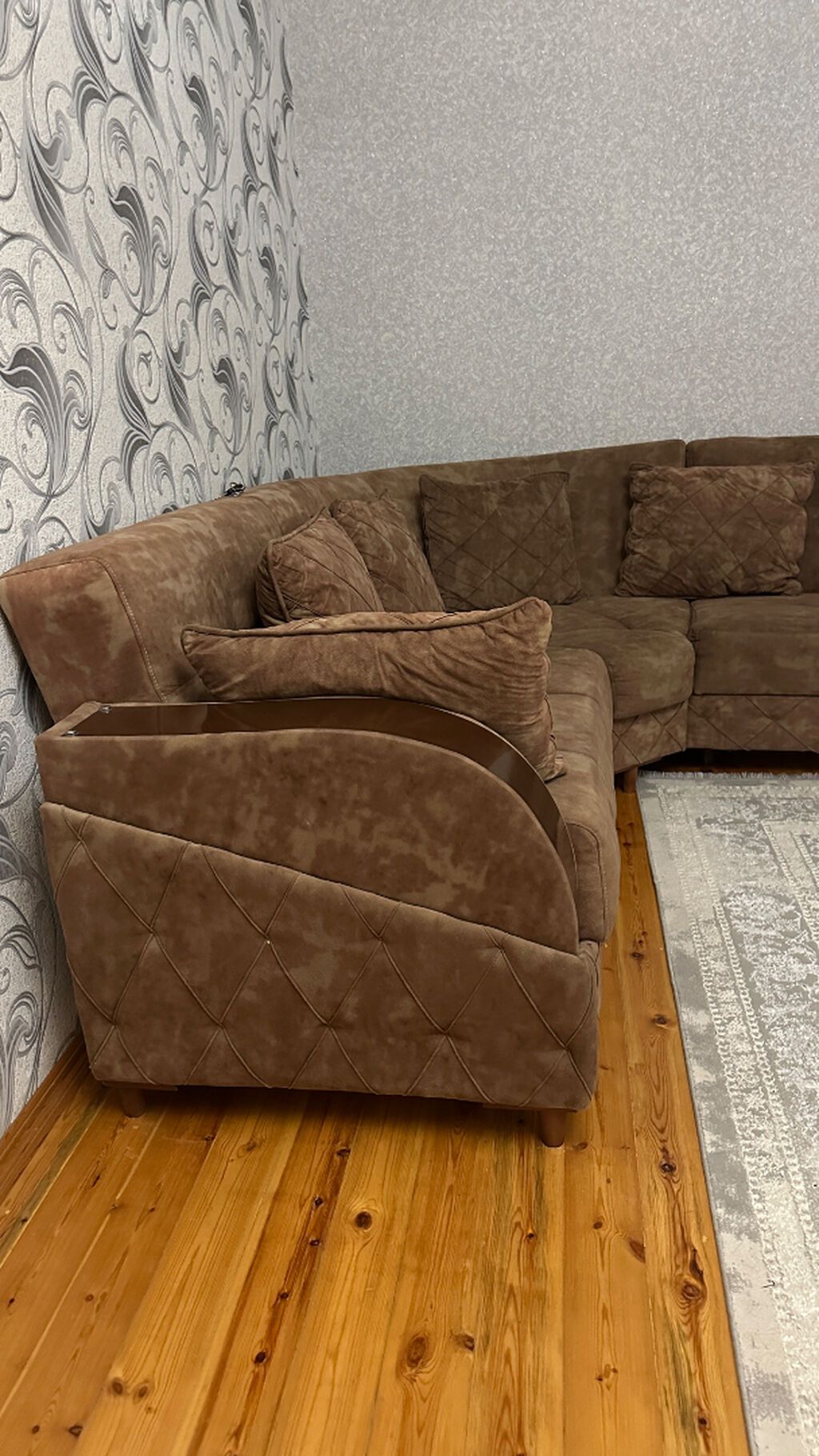 Divan-kravat, İşlənmiş, Açılan, Bazalı, Parça, Çatdırılma yoxdur — Divanlər, Bakı (3)