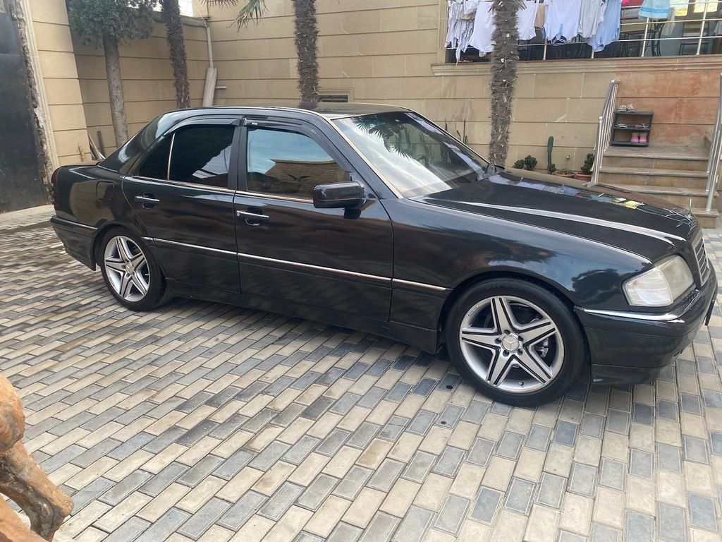 Mercedes C 200, 2.0 L, 1995 il, 250 000 km — Avtomobillər, Bakı (12)