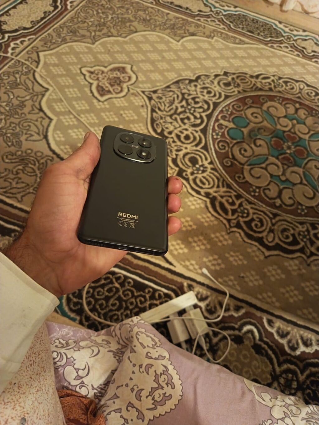 Redmi Note 14 Pro+, 256 GB, rəng - Qara, Barmaq izi — Xiaomi, Şirvan (3)