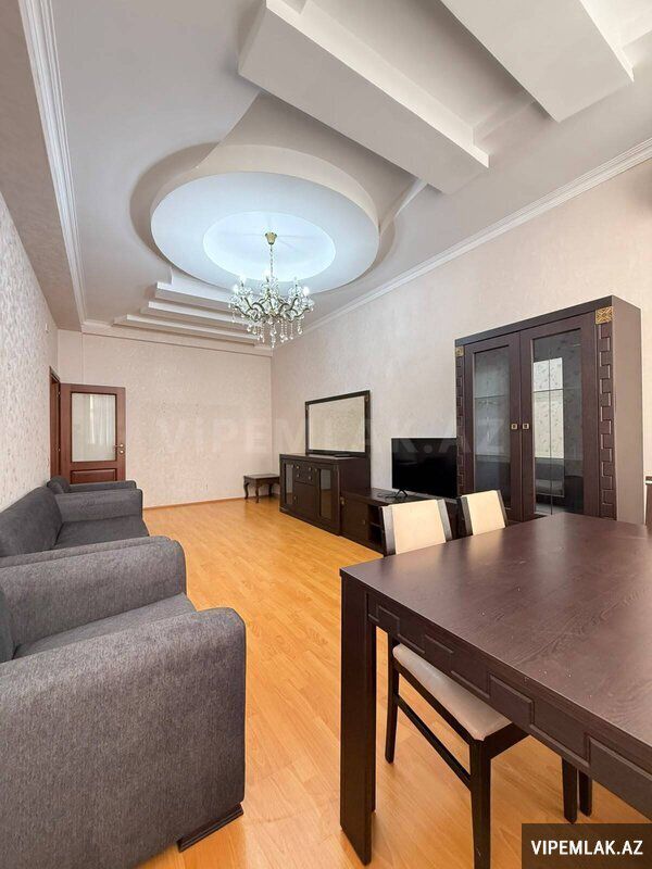 Nərimanov rayonunda 2 otaqlı Yeni tikili Kirayə verilir, 100 m² — Mənzil, Bakı (4)