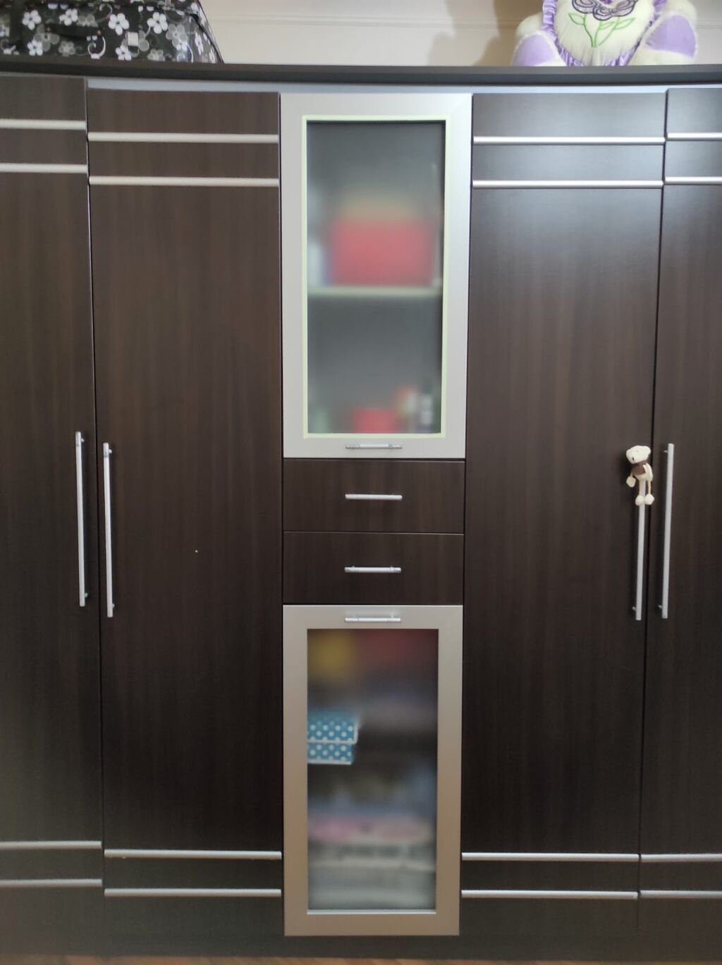 Yataq otağı mebel dəsti - Material: tünd qəhvəyi laminat/MDF — Yataq otağı mobilya dəstləri, Bakı (2)