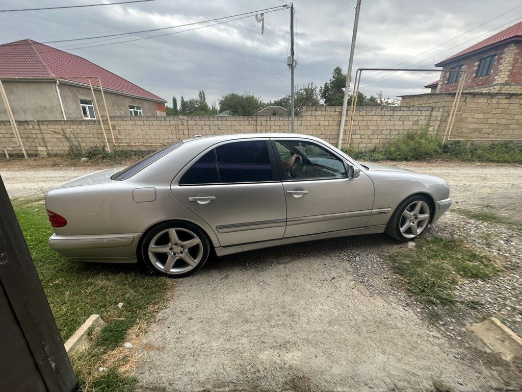 Mercedes E 280, 2.8 L, 2000 il, 327 000 km 90-FM-955 — Avtomobillər, Şabran (4)