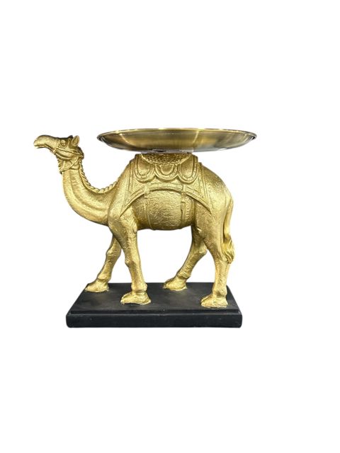 Dekorativ fiqur G-99-257A, polirezin, qızılı, 20 sm — Bakı