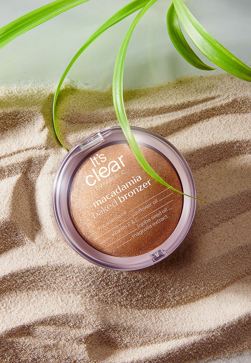 Bronzer Faberlic It's Clear Macadamia Baked qəhvəyi — Mallar, Bakı (2)