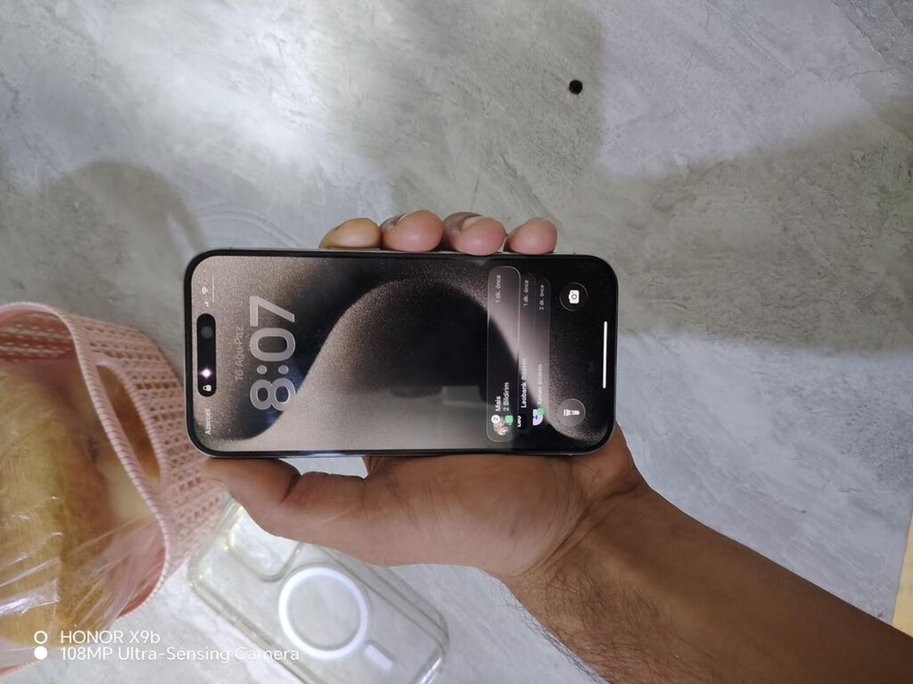 IPhone 15 Pro, Natural Titanium, Face ID — Apple iPhone, Bakı (5)