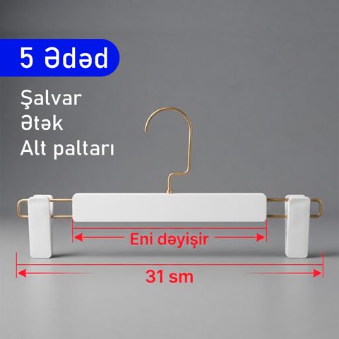 Asılqan dəsti FenEx, 31 sm, 5 əd — Bakı