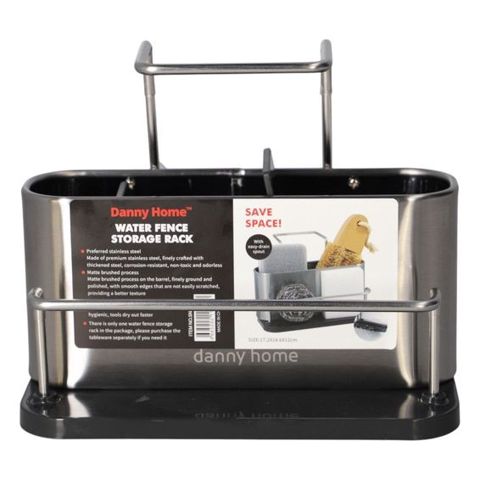 Süngərlik Danny Home, paslanmaz polad, dördkünc, 17.2x14.5x12 sm - homestore_vm1794 — Bakı