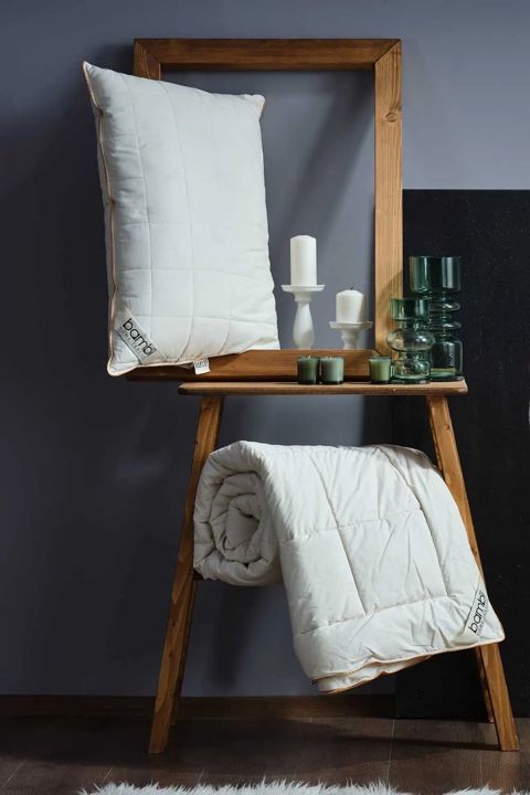 Yastıq Bambi Yatak Kapok, pambıq/kapok, bej, 50x70 sm — Bakı
