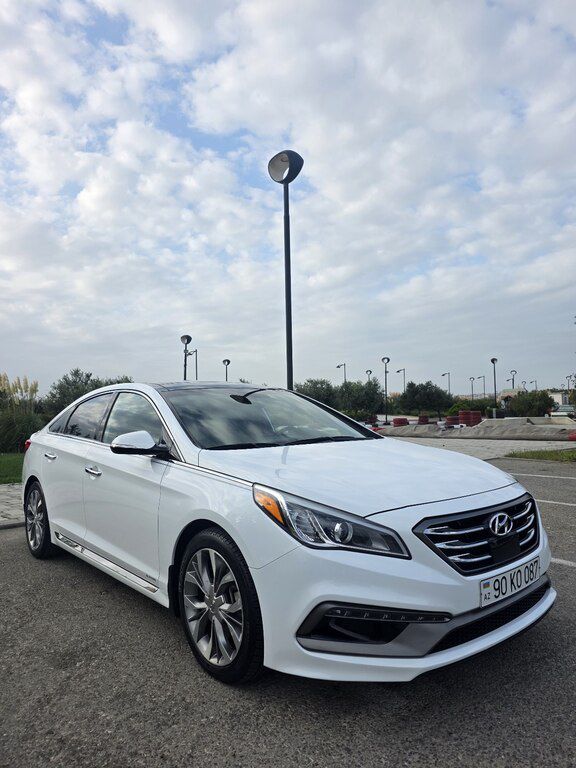 Hyundai Sonata, 2.0 L, 2016 il, 50 500 km 90-KO-087 — Avtomobillər, Bakı (9)