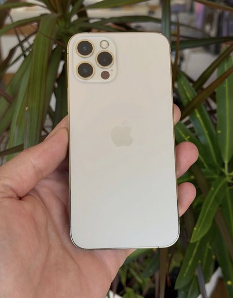 IPhone 12 Pro, 128 GB, Matte Gold, Zəmanət, Simsiz şarj, Face ID — Bakı